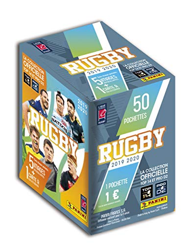 Panini - Rugby 2019-20 - Caja de 50 fundas, 2531-004 , color/modelo surtido