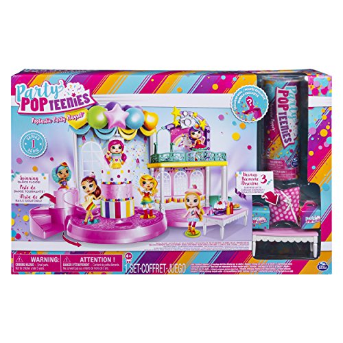Party Popteenies 6043875 Poptastic Party Playset, Multicolor