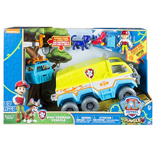 Paw Patrol PAW Terrain Vehicle vehículo de juguete - Vehículos de juguete (Multicolor, 3 año(s), Niño, Interior, China, Batería)