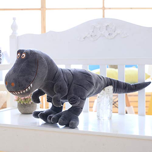 Peluche de dinosaurio, juguete de 40 cm, simulación de tiranosaurio T-Rex, dinosaurio de peluche para niños, juguetes de animales llenos de animales para niños y niñas, regalo