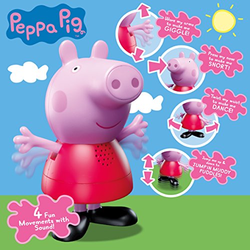 Peppa Pig - Muñeco electrónico/interactivo Juega y aprende (voz en castellano)