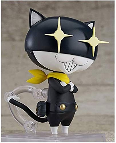 Persona 5 Anime Figura de acción Morgana Nendoroide PVC Figuras Coleccionables Modelo de caracteres Estatua Estatua Toys Adornos de escritorio