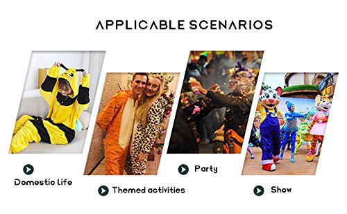 Pijamas Disfraces Onesie Animal Adultos Kigurumi Carnaval Halloween o Fiesta Espectáculo Navideño Mono Cosplay Ropa Interior de Zoológico Invierno Unisex Mujeres y Hombres (Ardilla, XL)