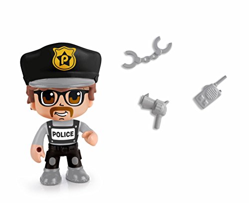 Pinypon Action - Pack de 2 Figuritas Policía Y Aventurero (Famosa 700014492) , color/modelo surtido