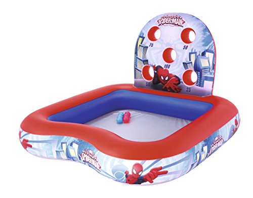Piscina Hinchable Infantil de Juegos Bestway Spiderman 155x155x99 cm
