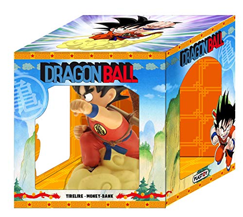 Plastoy - Hucha Dragon Ball Z (80022) Dragon Ball Hucha Son Goku, Multicolor, Talla Única