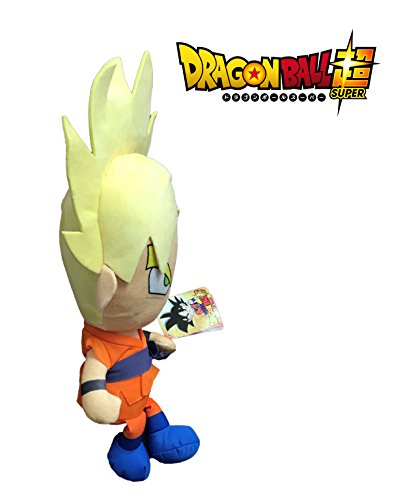 Play by Play OUSDY - Peluches Personajes Dragon Ball Super 760016800 22CM 4MODELOS (Goku Super Saiyan)