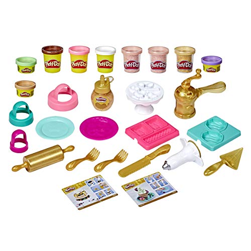 Play-Doh Bakery - Arcilla para modelar - Pasteles Dorados