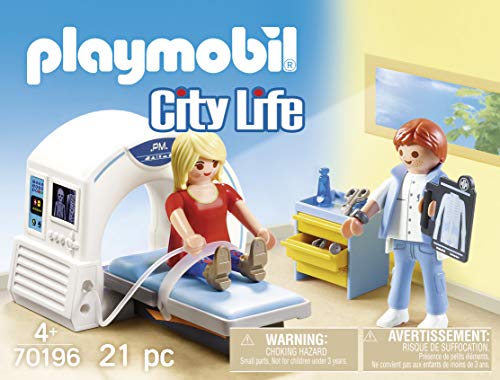 PLAYMOBIL City Life 70196 Radiólogo, A Partir de 4 años