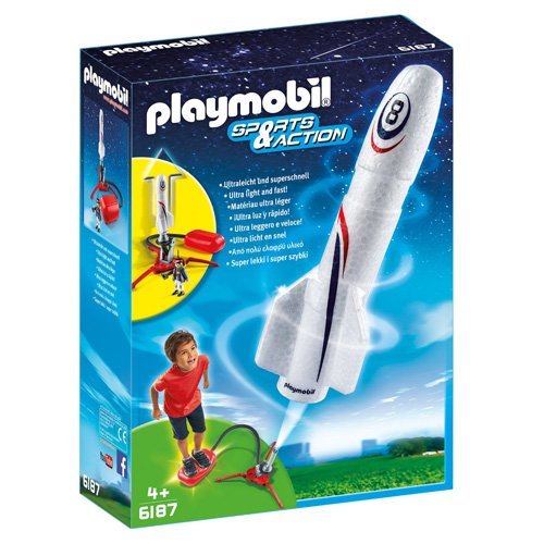 PLAYMOBIL - Cohete con propulsor (61870)