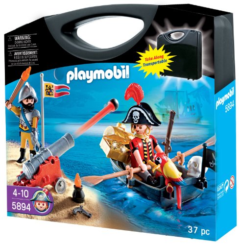 PLAYMOBIL - Piratas, Maleta (58940)
