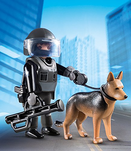 PLAYMOBIL - Policía Especial con Perro (53690)