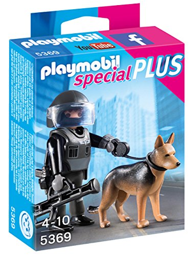 PLAYMOBIL - Policía Especial con Perro (53690)