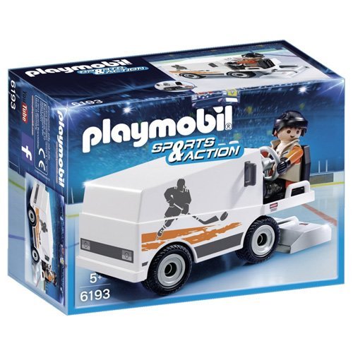 PLAYMOBIL - Sports & Action Pulidora de Hielo Playsets de Figuras de jugete, Color Multicolor (6193)