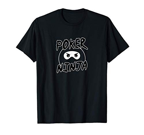 Poker Ninja - Jugador de cartas de novedad Camiseta
