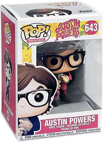 Pop! Austin Powers - Figura de Vinilo Austin Powers Red Suit Exclusive