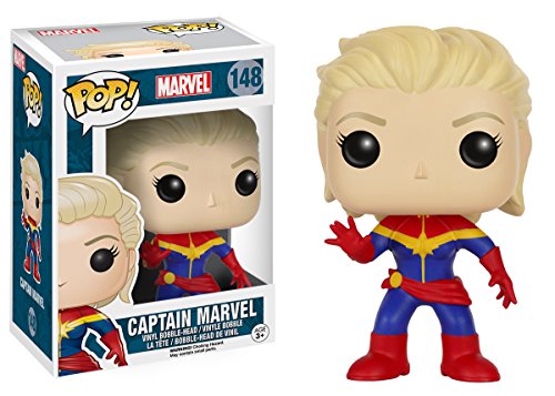 POP! Bobble - Marvel: Captain Marvel Unmasked