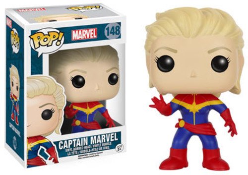 POP! Bobble - Marvel: Captain Marvel Unmasked