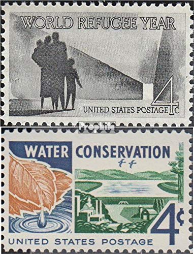 Prophila Collection EEUU 776,777 (Completa.edición.) 1960 El Año Mundial de los Refugiados, Wasserschutz (Sellos para los coleccionistas)