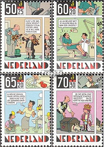 Prophila Collection Países Bajos Michel.-No..: 1259-1262 (Completa.edición.) 1984 niño y Comic (Sellos para los coleccionistas) historietas