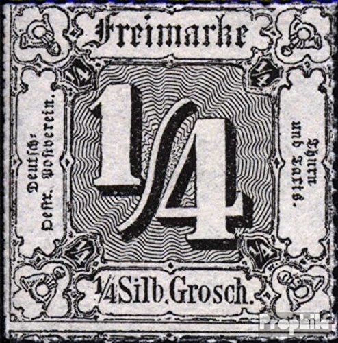 Prophila Collection Thurn y Taxis 35 1865 cifra (Sellos para los coleccionistas)