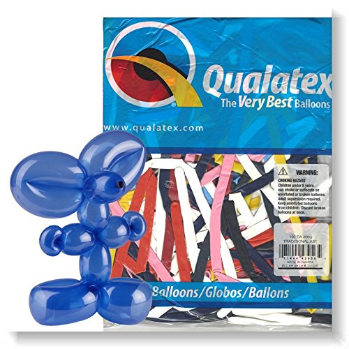 Qualatex Q260 - Assorted balloons (100 pcs. per bag) - Accesorios - Trucos Magia y la magia