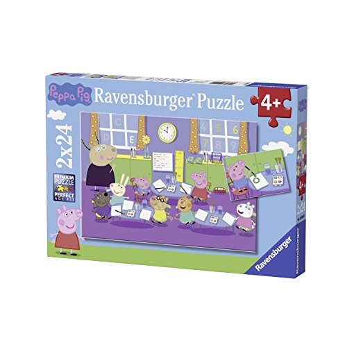 Ravensburger - 09099 - Puzzle - Peppa Pig - 2 x 24 Piezas