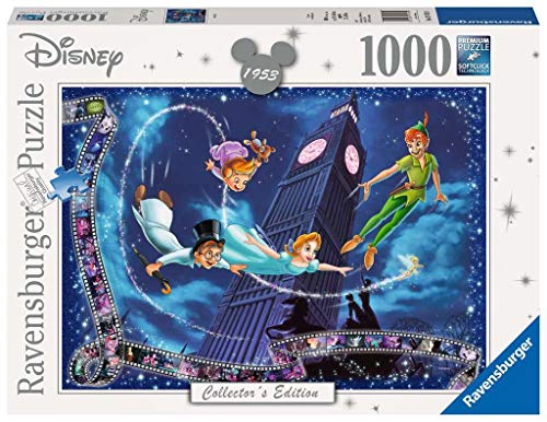 Ravensburger-19743 9 Puzzles 1000 Piezas, Disney Classic, Peter Pan, Multicolor (19743)