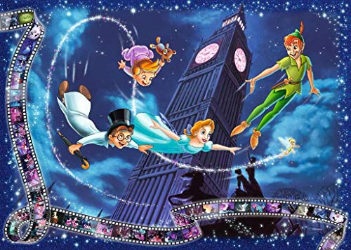 Ravensburger-19743 9 Puzzles 1000 Piezas, Disney Classic, Peter Pan, Multicolor (19743)