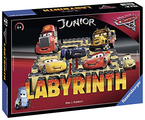 Ravensburger- Disney/Pixar Cars 3 Junior Labyrinth Juego (21273)