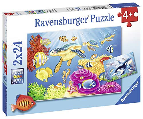 Ravensburger- Puzzle 2x24, Multicolor (1)
