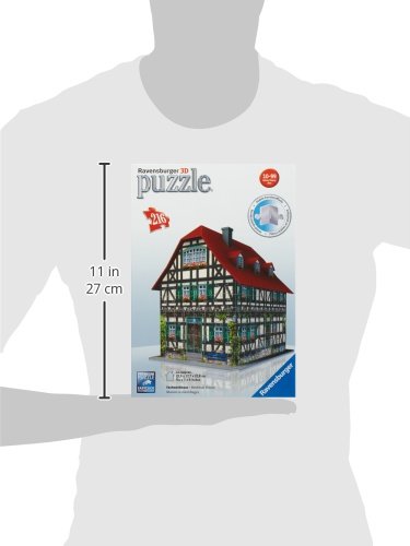 Ravensburger - Puzzle 3D Building: casa Medieval (12572 2)