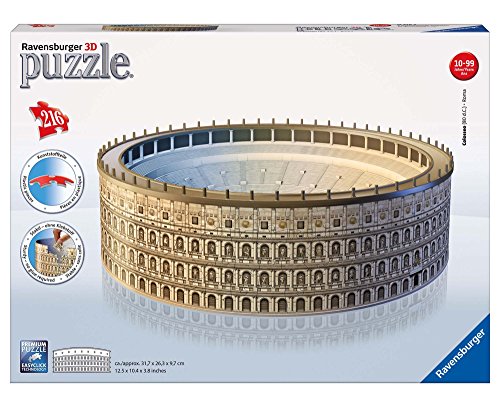 Ravensburger - Puzzle 3D Building: Coliseo (12578 4)