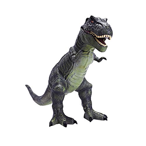 RECUR Grande Tyrannosaurus Rex Juguete de Dinosaurio Modelo de plástico 22.8pulgada, Colossal Collectibles o Regalos creativos para niños Juguetes (Verde Oscuro)