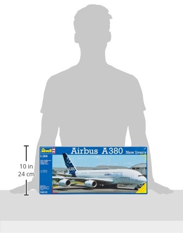 Revell Airbus A380 New Livery, Kit de Modelo, Escala 1:144 (4218) (04218)