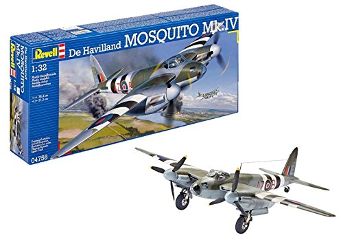 Revell Maqueta De Havilland Mosquito MK. IV, Kit Modello, Escala 1:32 (4758) (04758)