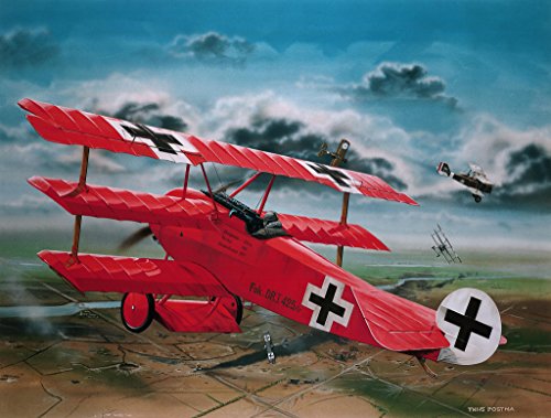 Revell Maqueta Fokker DR. I Manfred Von Richthofen, Kit de Modelo, Escala 1:28 (4744) (04744)
