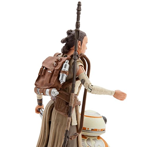 Rey and BB-8 Elite Series Die Cast Action Figures - 6'' - Star Wars: The Force Awakens