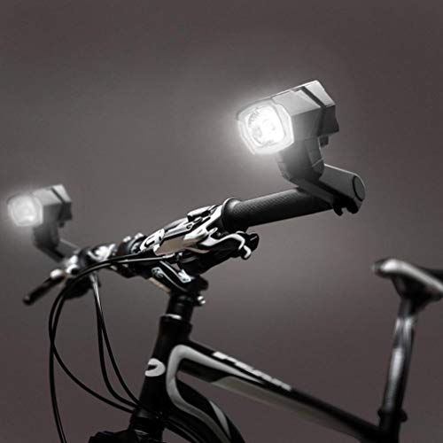 Roexboz Juego de luces para espejo retrovisor invertido para bicicleta de montaña, de carreras, eléctricas y otras bicicletas
