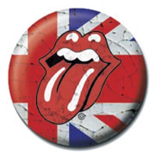 Rolling Stones Badge – Worn Union Jack