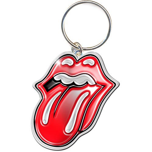Rolling Stones Oficiales Tongue Logo Llavero Metal