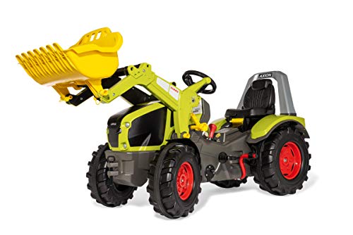 Rolly Toys RollyToys 651122 RollyX-Trac Premium Claas Axion 960 - Tractor de Pedales para niños de 3 a 10 años (Cambio de Marchas, neumáticos silenciosos), Color Verde