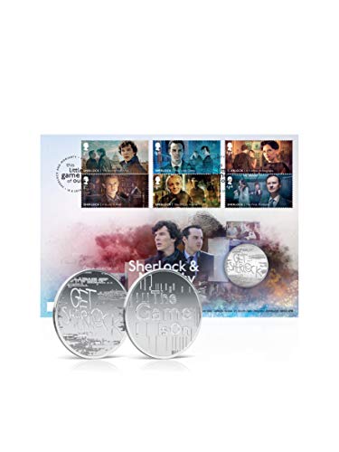 Royal Mail Sherlock y Moriarty Edición Limitada Cubierta para Medalla