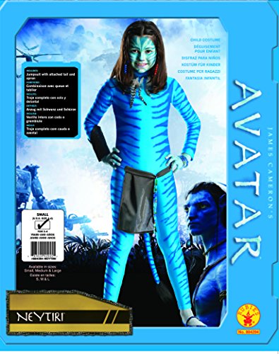 Rubbies - Disfraz de avatar para niña, talla M (8-10 años) (884294-L)