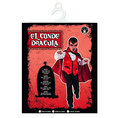 Rubies Disfraz Infantil - El Conde Drácula 3-4 años