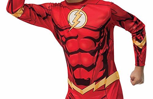 Rubie's - Disfraz Marvel The Avengers El Flash para niños de 8 - 10 años (881332_L)