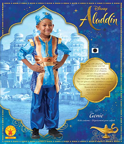Rubies Disfraz oficial de Aladino de acción en vivo de Disney, Genie para niños