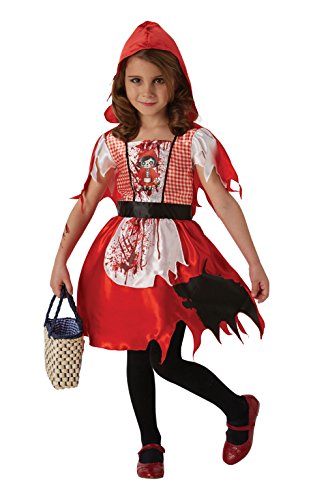 Rubies - Disfraz oficial de Caperucita Muerta para Halloween, cuento de hadas, disfraz de horror para niñas
