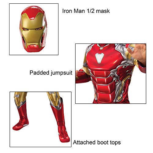 Rubies - Disfraz Oficial de Los Vengadores Endgame Iron Man, para Hombre Adulto