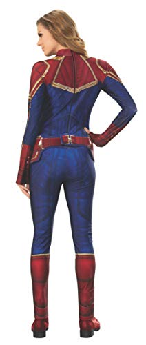 Rubies - Disfraz Oficial del Capitán Marvel Hero para Mujer